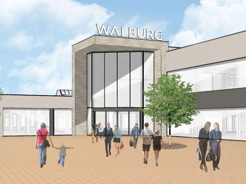 Renovatie winkelcentrum Walburg, Zwijndrecht