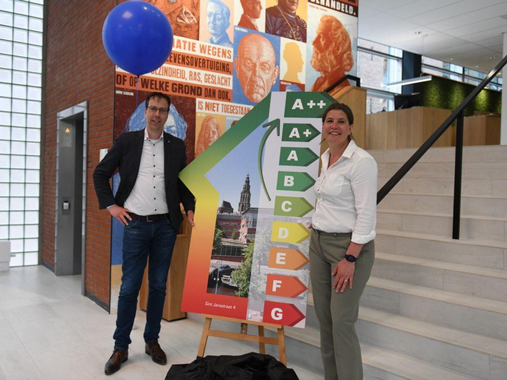 Energielabel A++ voor provinciehuis Groningen