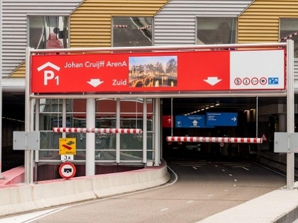 Renovatie parkeergarage P1 ArenA in Amsterdam