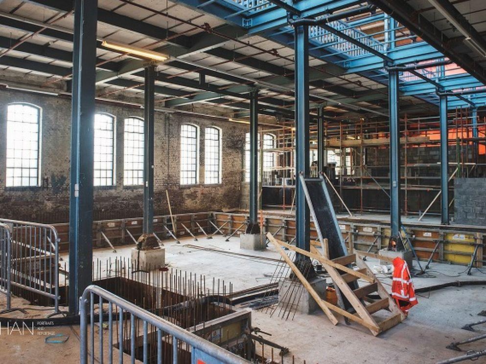Poppodium in oude Maastrichtse Timmerfabriek