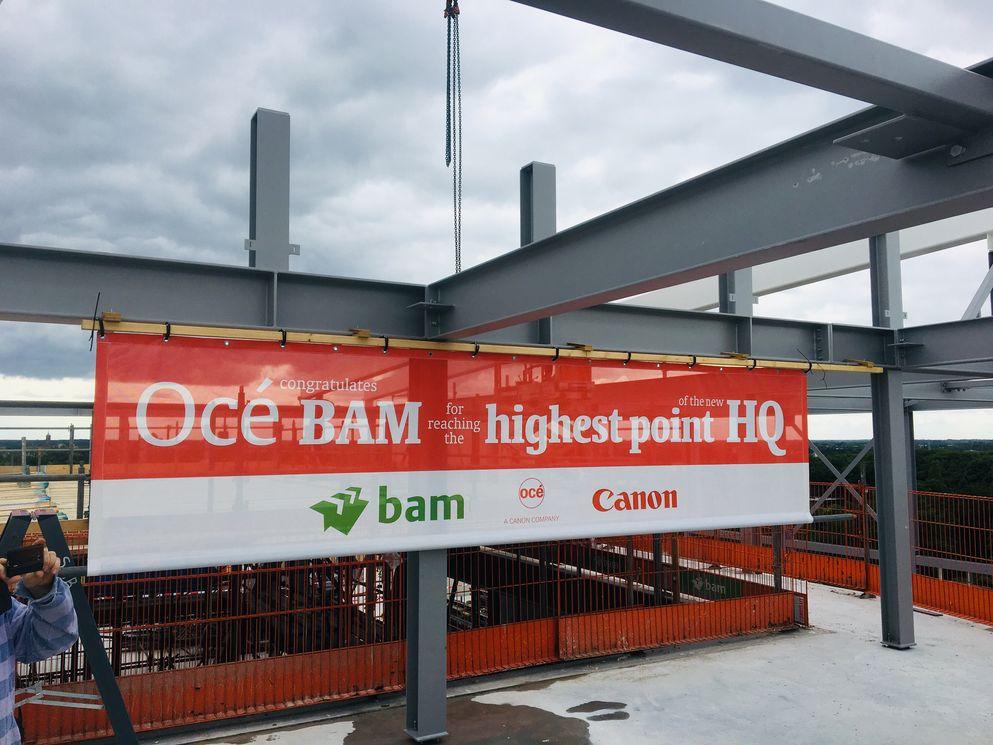 ‘Green Landmark’ Océ bereikt hoogste punt