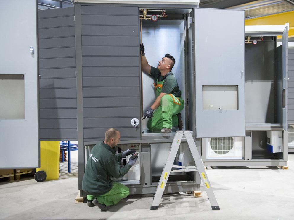 Door slimmere indeling energiemodule verkleind