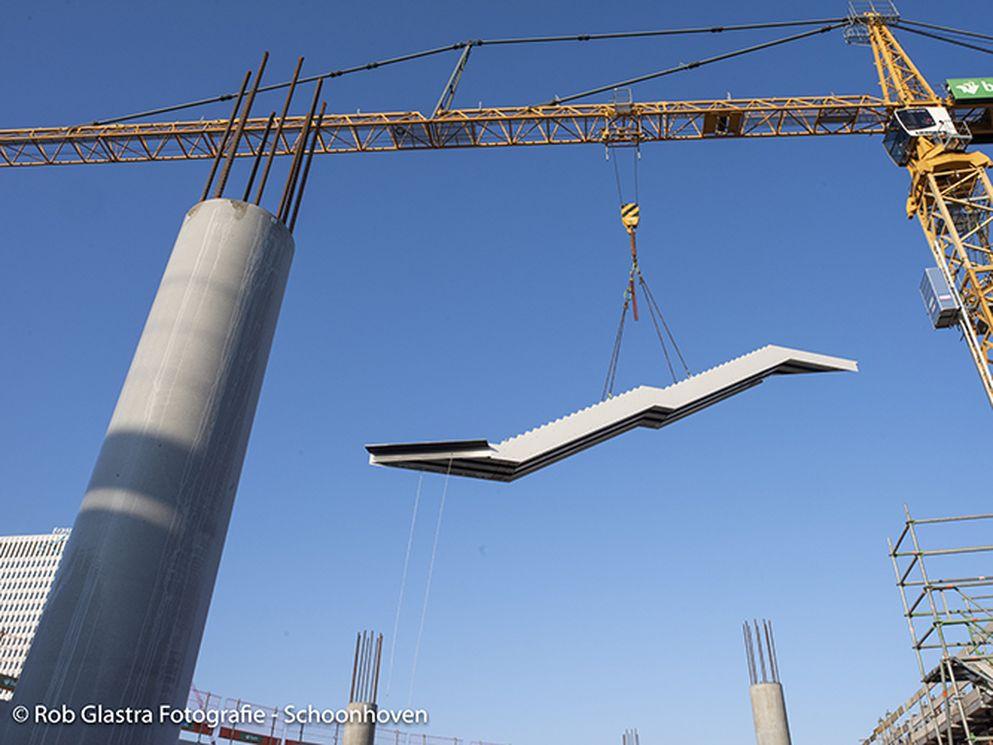 Gigantische trappen voor Depot Boijmans Van Beuningen - Rotterdam