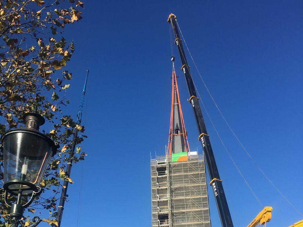 Schakel & Schrale weesp restauratie torenspits