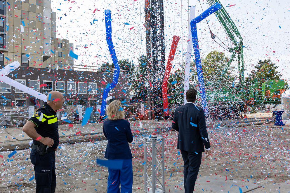 eerste paal eenheidsbureau Den Haag