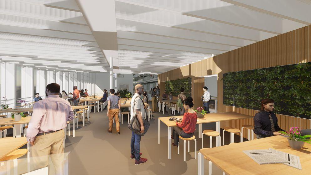 Artist Impression Hanzehogeschool Groningen Van Doorenveste