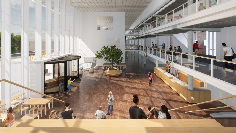 Artist Impression Hanzehogeschool Groningen Van Doorenveste