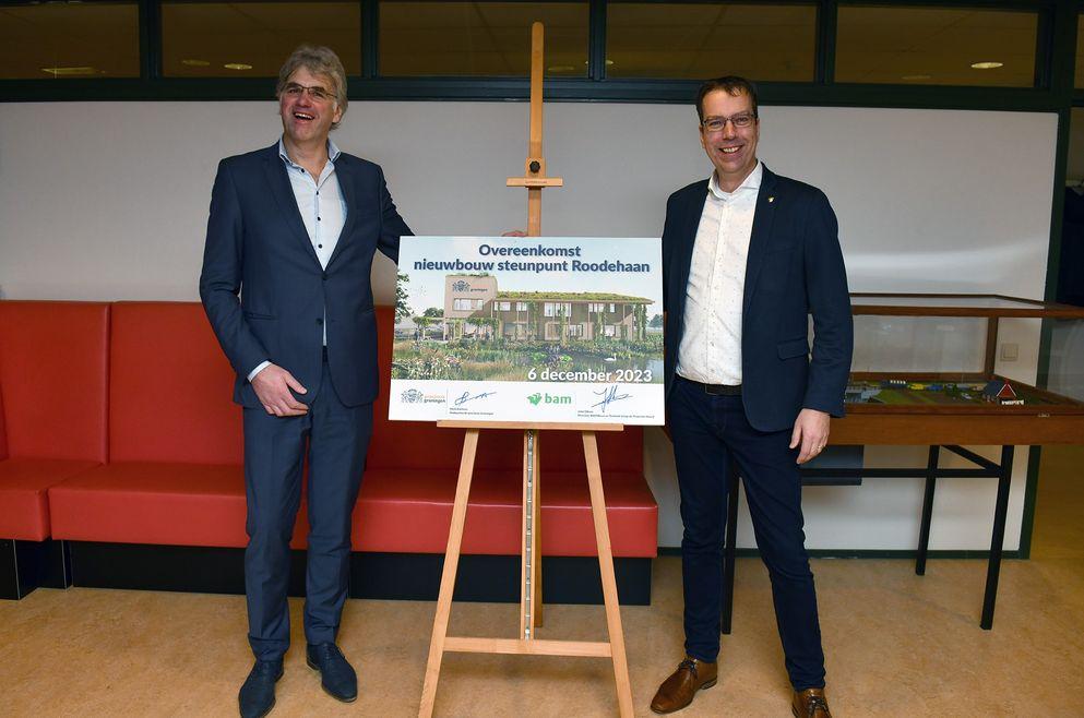 Ondertekening Provincie Groningen en BAM