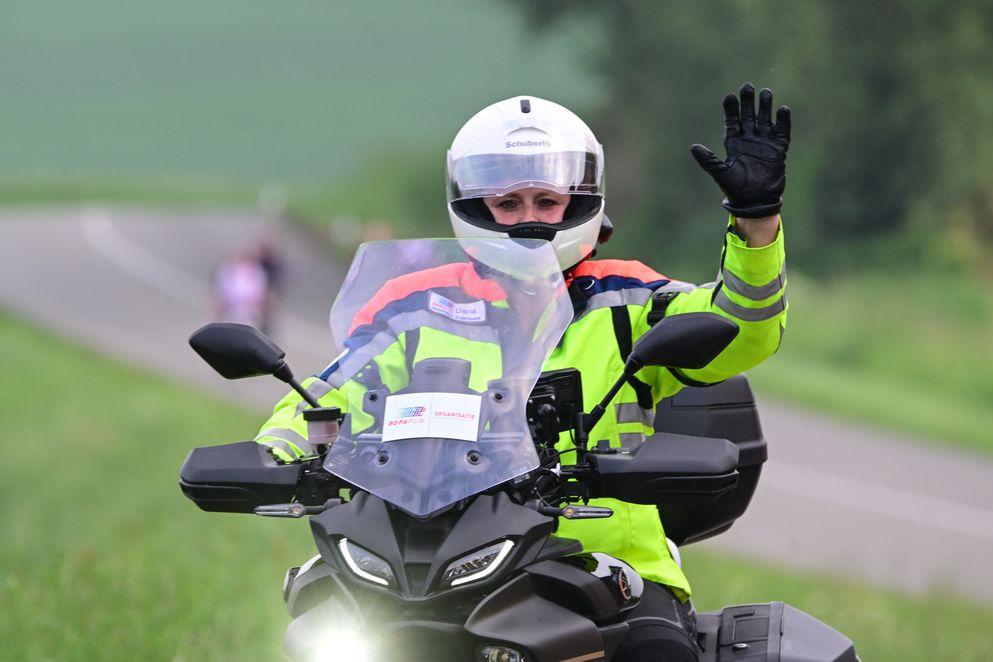 Collega Dana Koens bij Roparun 2024