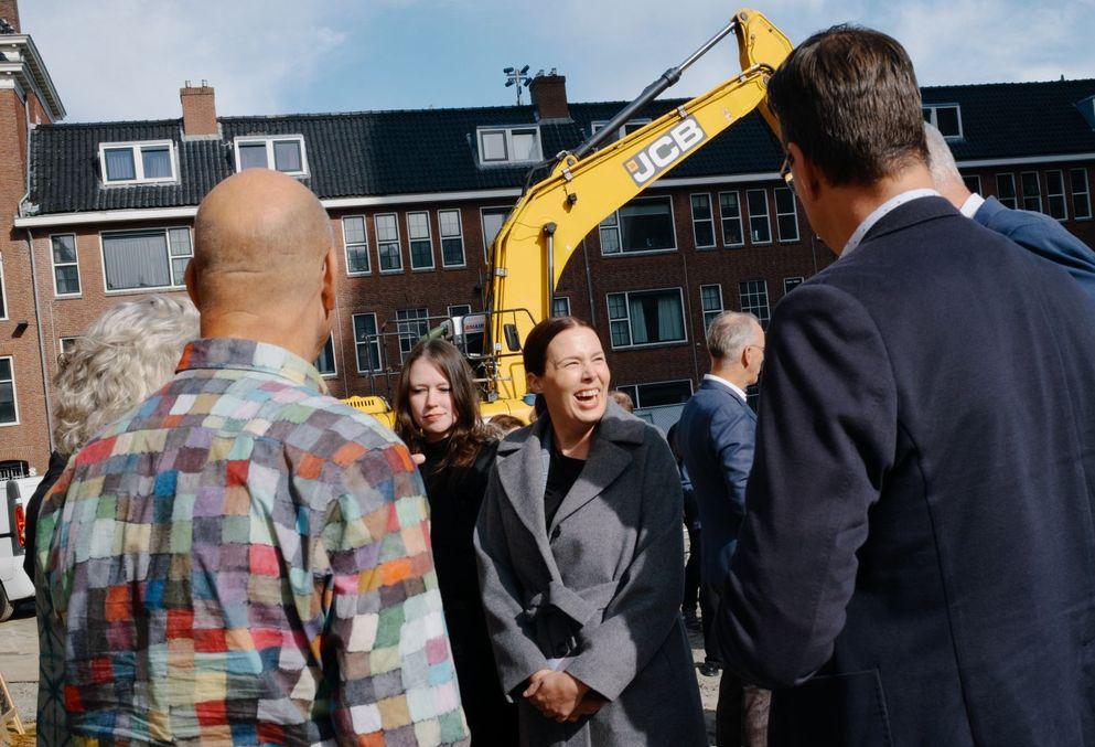Start bouw Sint Jansstraat Groningen