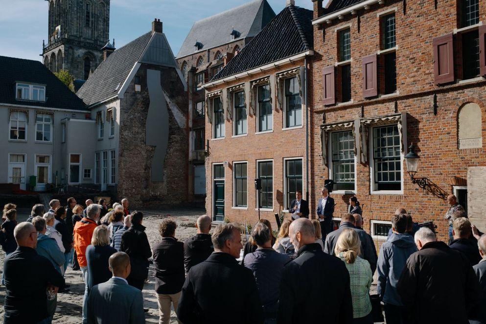 Start bouw St Jansstraat Groningen BAM