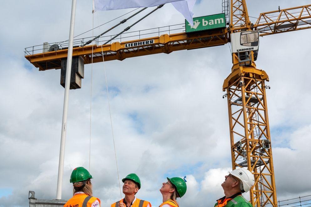 Hoogste punt nieuwbouw SJG