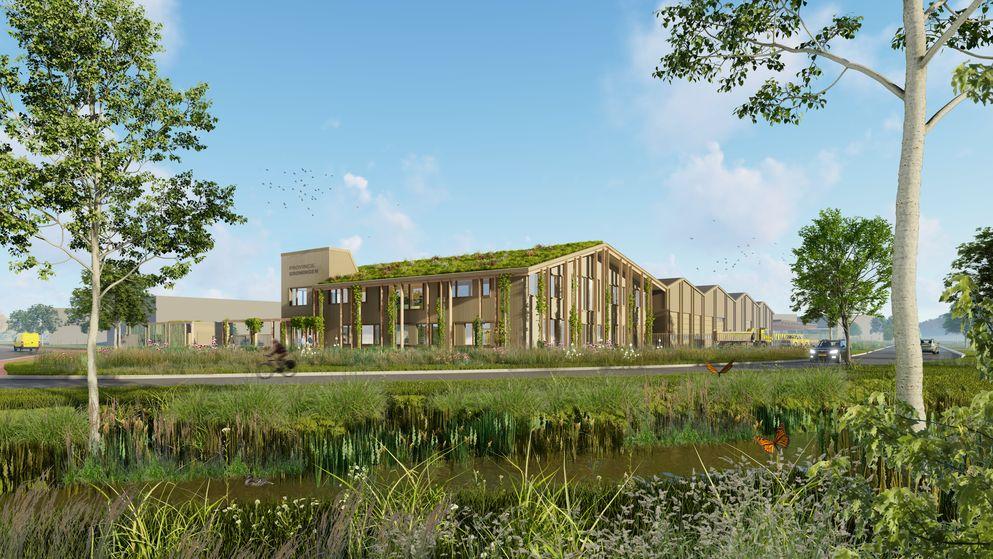 Artist impression steunpunt