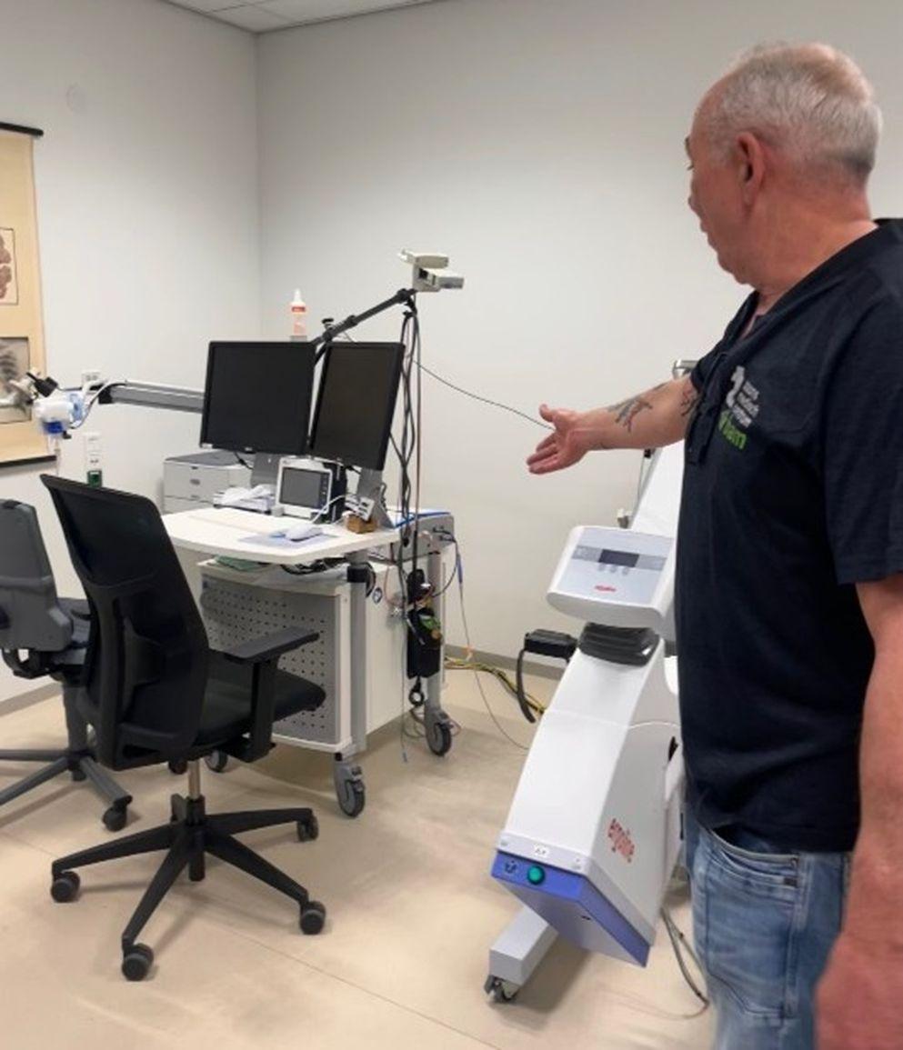 Rene in operatie