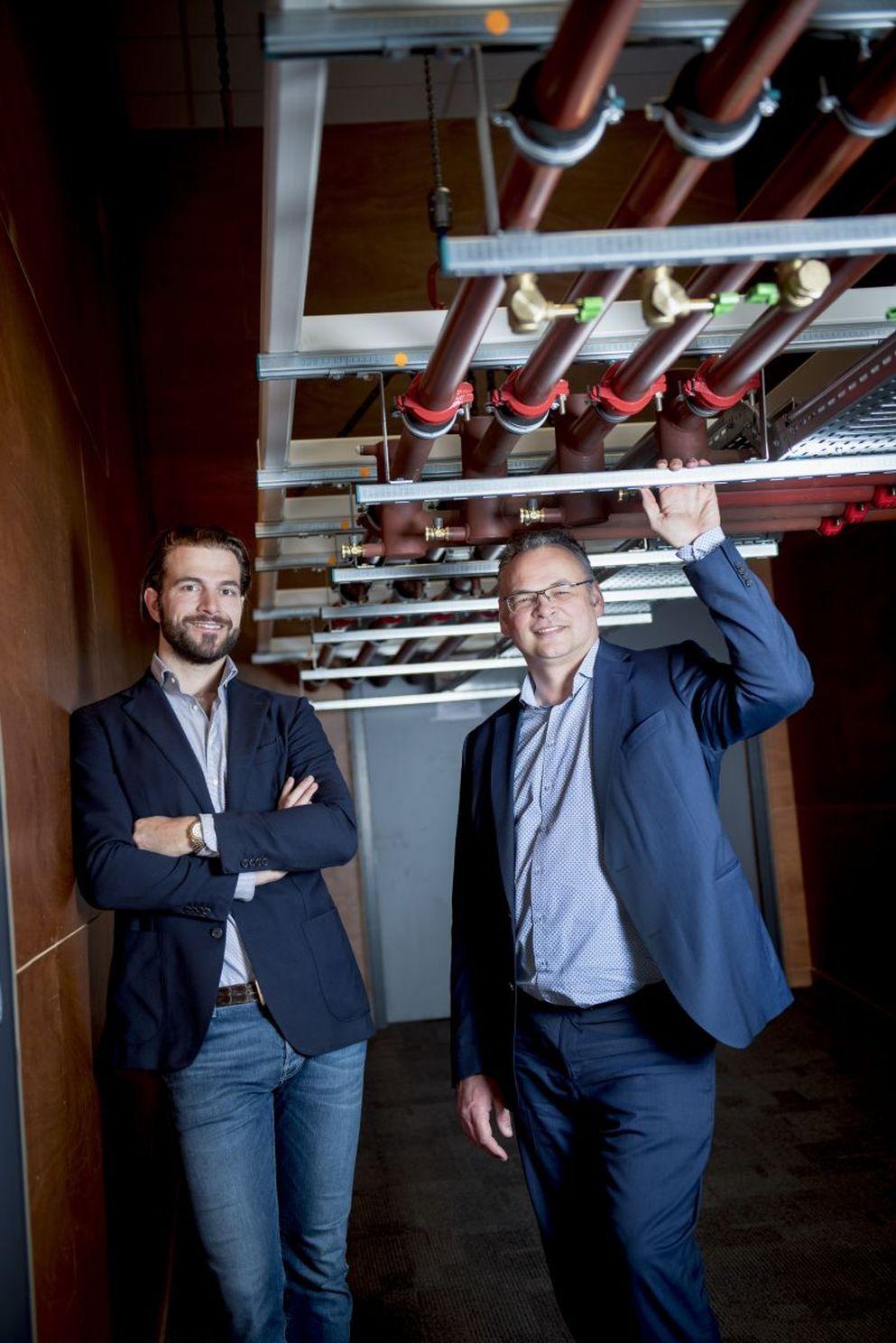 Nico Lamerichs en Pieter Hoogendoorn